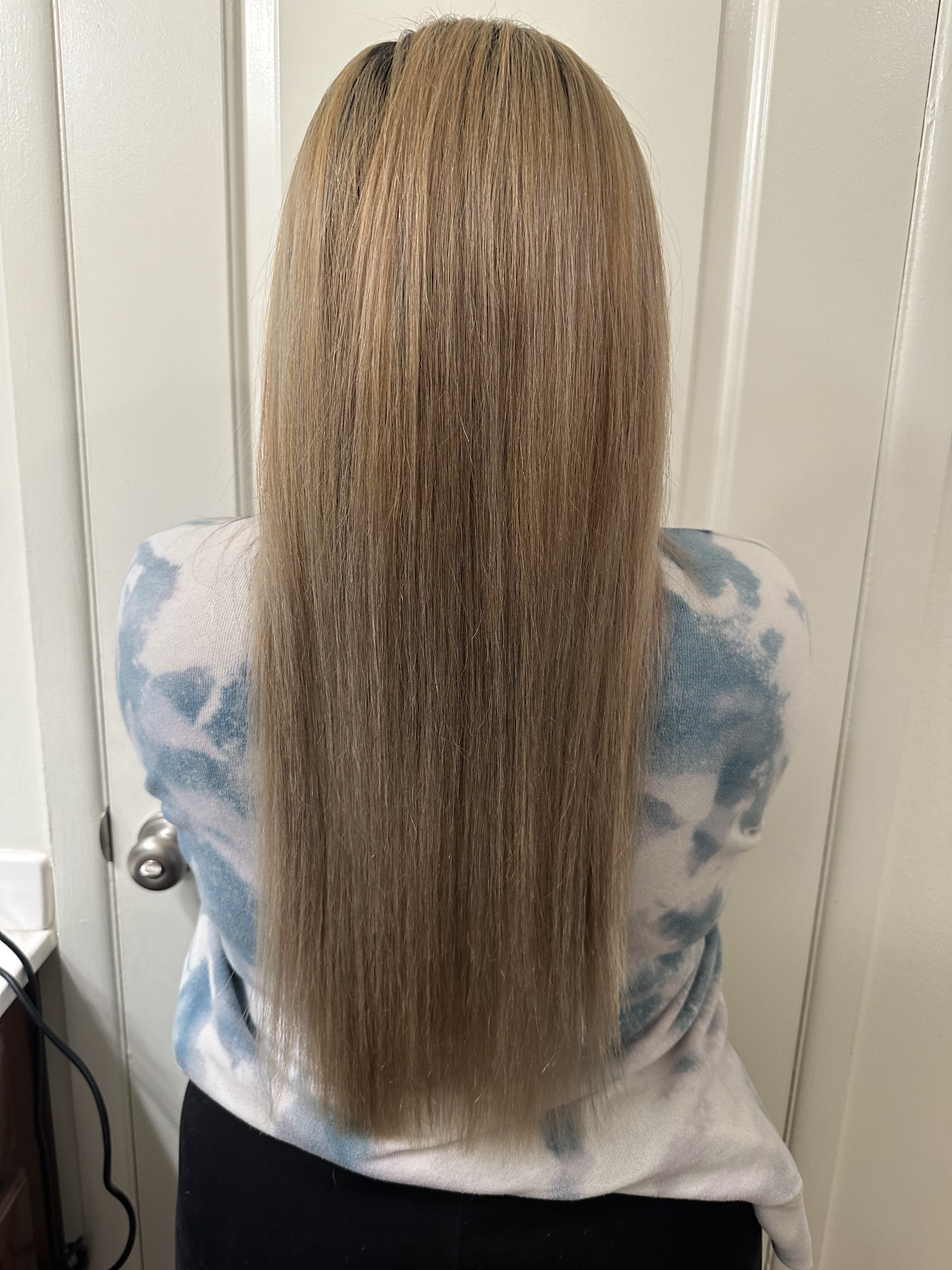 My Actual Blonde Hair Routine