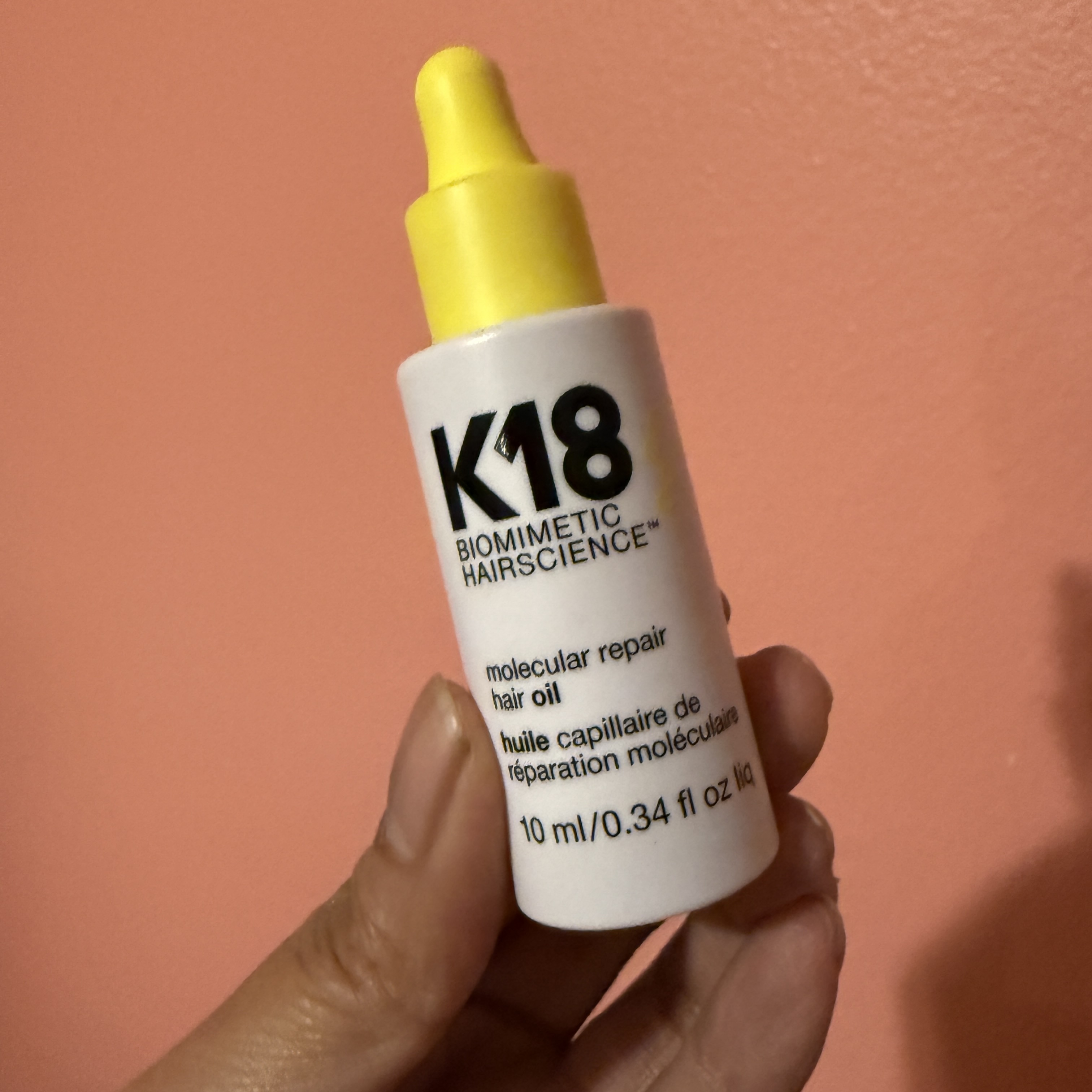 K18 Molecular Repair Hair Oil on Bleached Hair: Product Review