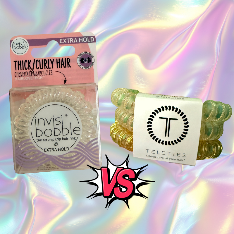 Teleties vs. Invisibobble: One Annoyed Me Less